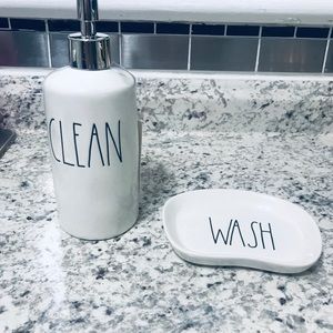 Rae Dunn clean and wash